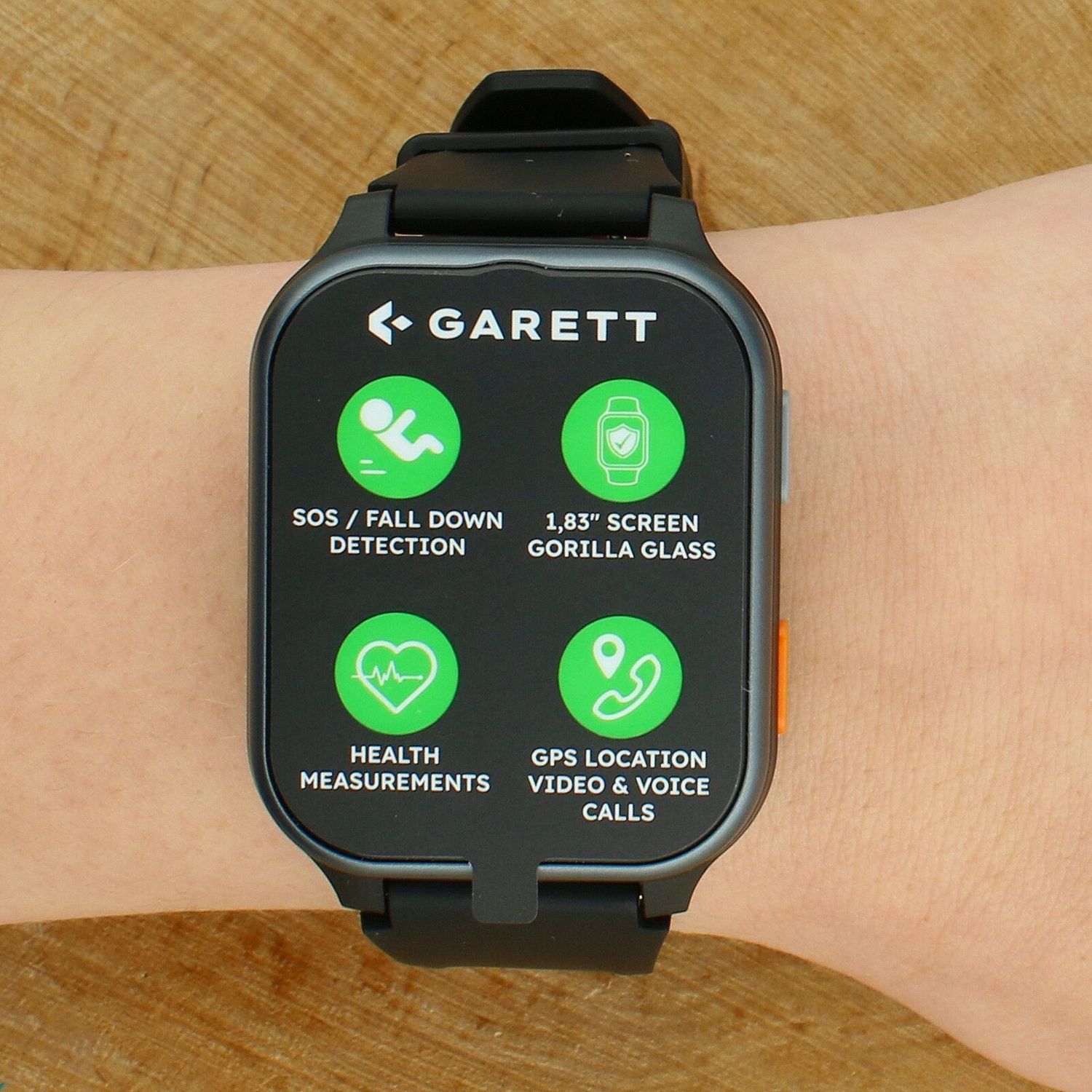 Zegarek Smartwatch Garett Vita GPS 4G LTE SOS SIM Czarny (4).jpg